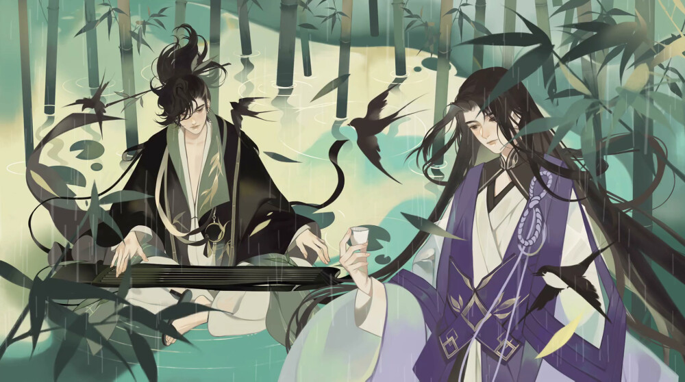 忘川风华录 曲绘 画师 白川柏川