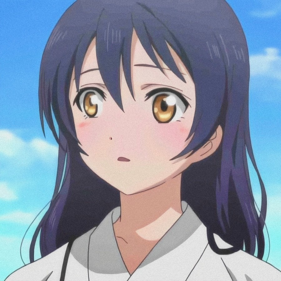 《lovelive》园田海未 动漫头像丨动漫女头丨女生头像 cr余一白