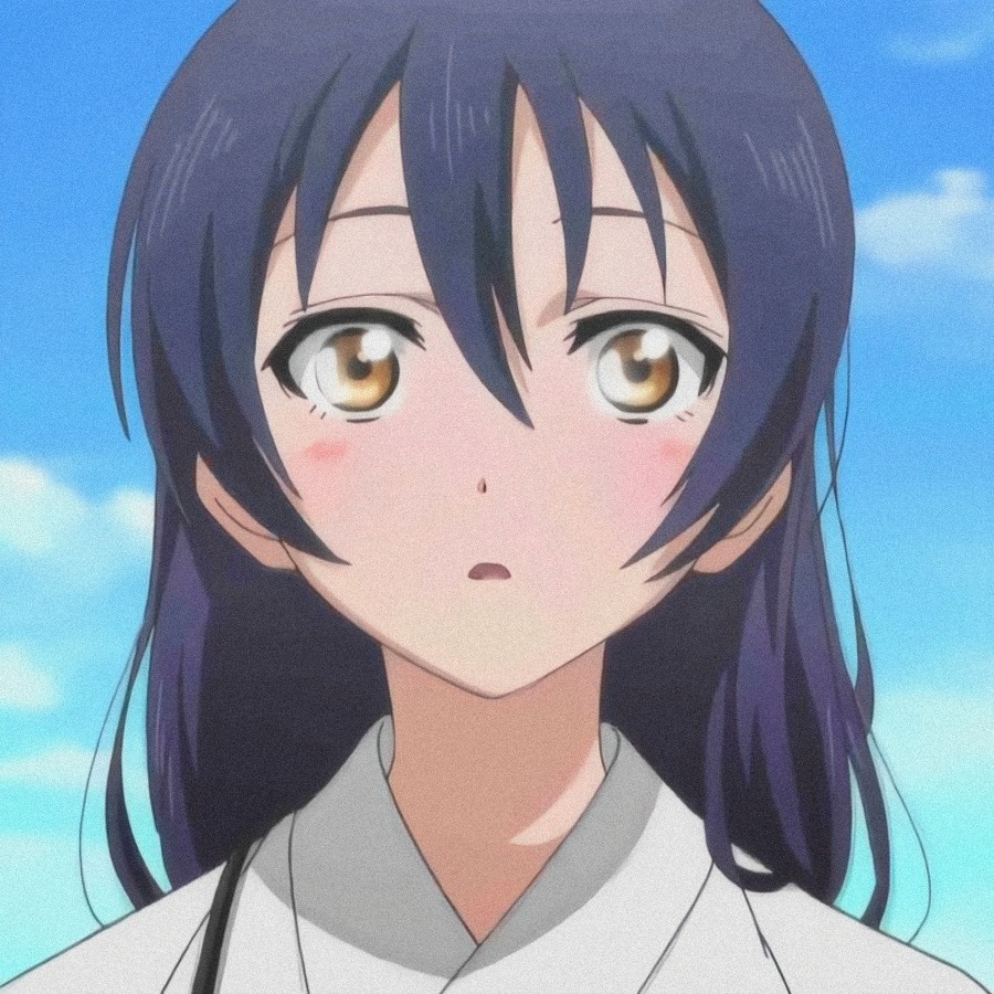 《lovelive》园田海未 动漫头像丨动漫女头丨女生头像 cr余一白