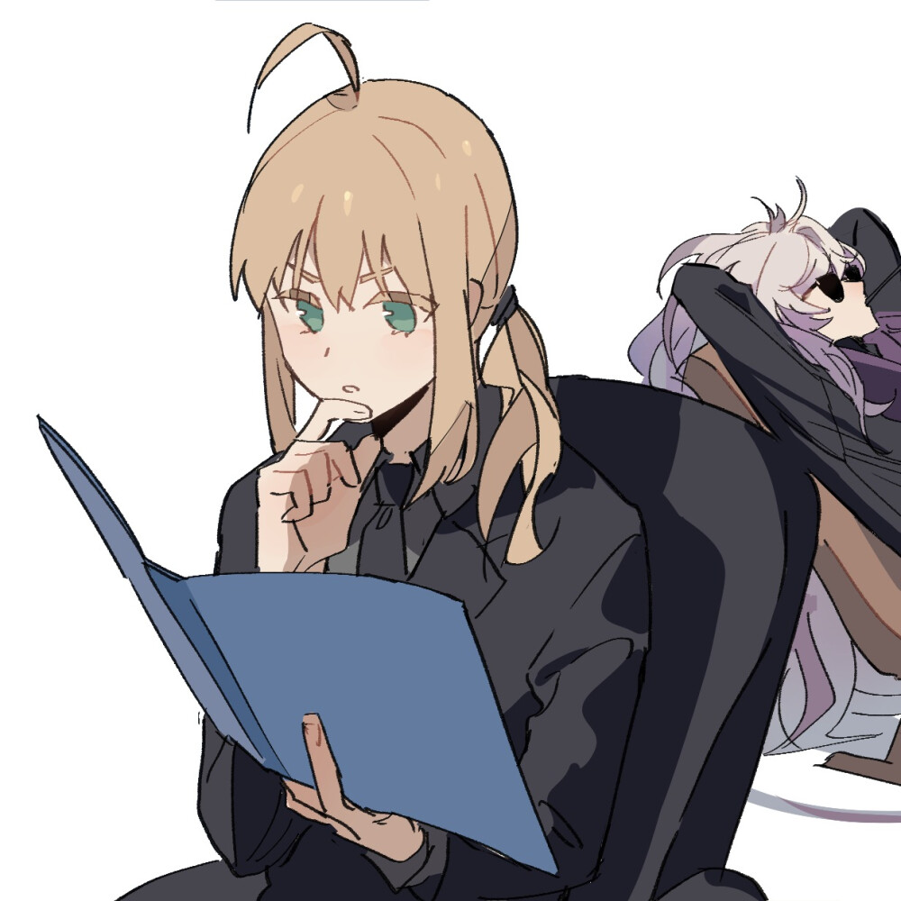 动漫情头 画师:织布机loom