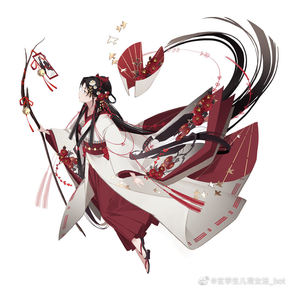 画师水印
阴阳师缘结神皮肤设计