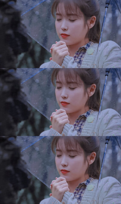 iu李知恩古装黑衣