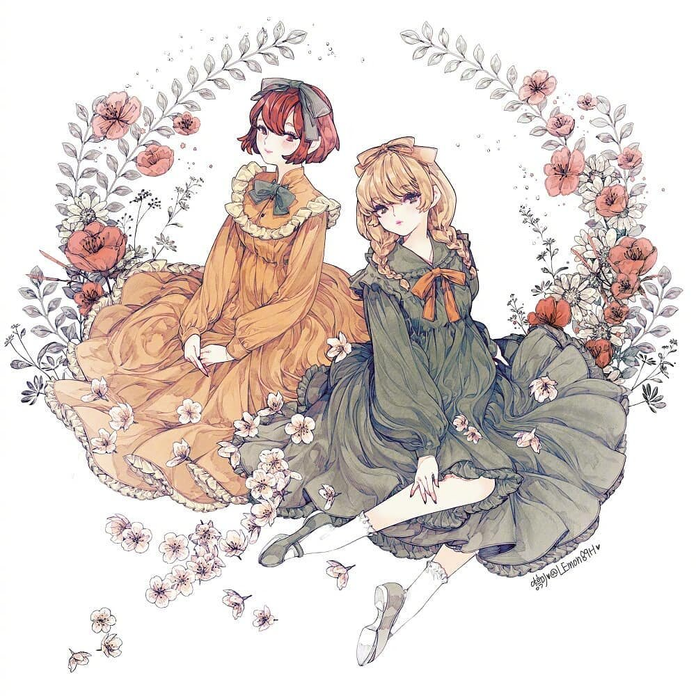 少女插画
Twi:LEmon89H ​​