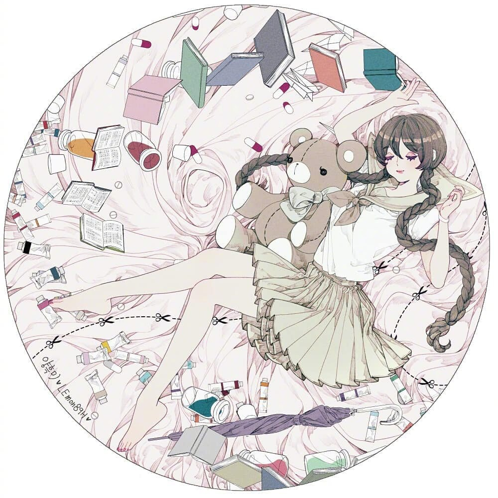 少女插画
Twi:LEmon89H ​​