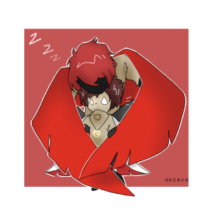 原绘师：黑色番茄酱（搬运需署名）
作品均为指绘

洛洛历险记/武战道  拟人/同人
（结合了光遇形象的一些ooc同人）