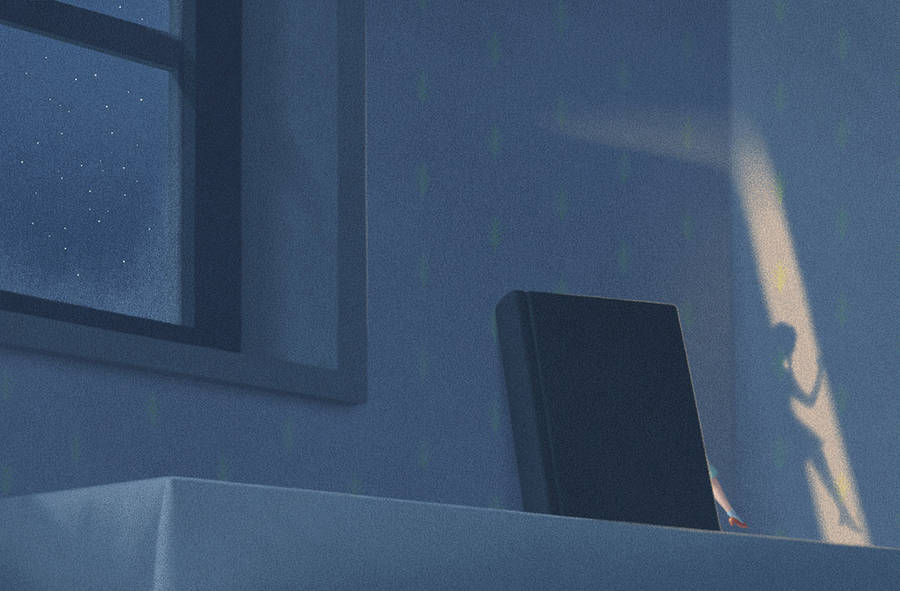 ·彩插集·
2016年度世界插画大奖
图书组的冠军作品《Promenade》 ​​​