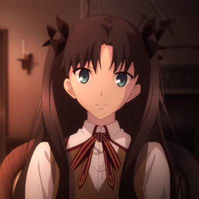 Fate/stay night Unlimited Blade Works 远坂凛 头像