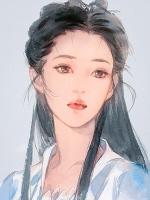 神仙画画 | 水彩古风美人你认出了几个

画师：六萌星