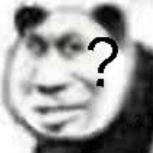 可爱的女孩子就是要熊猫头！