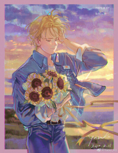 战栗杀机 banana fish
亚修英二
wb：Yasu_Ko