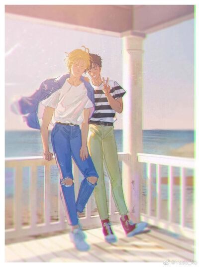 战栗杀机 banana fish
亚修英二
wb：Yasu_Ko