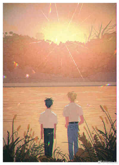 战栗杀机 banana fish
亚修英二
wb：Yasu_Ko