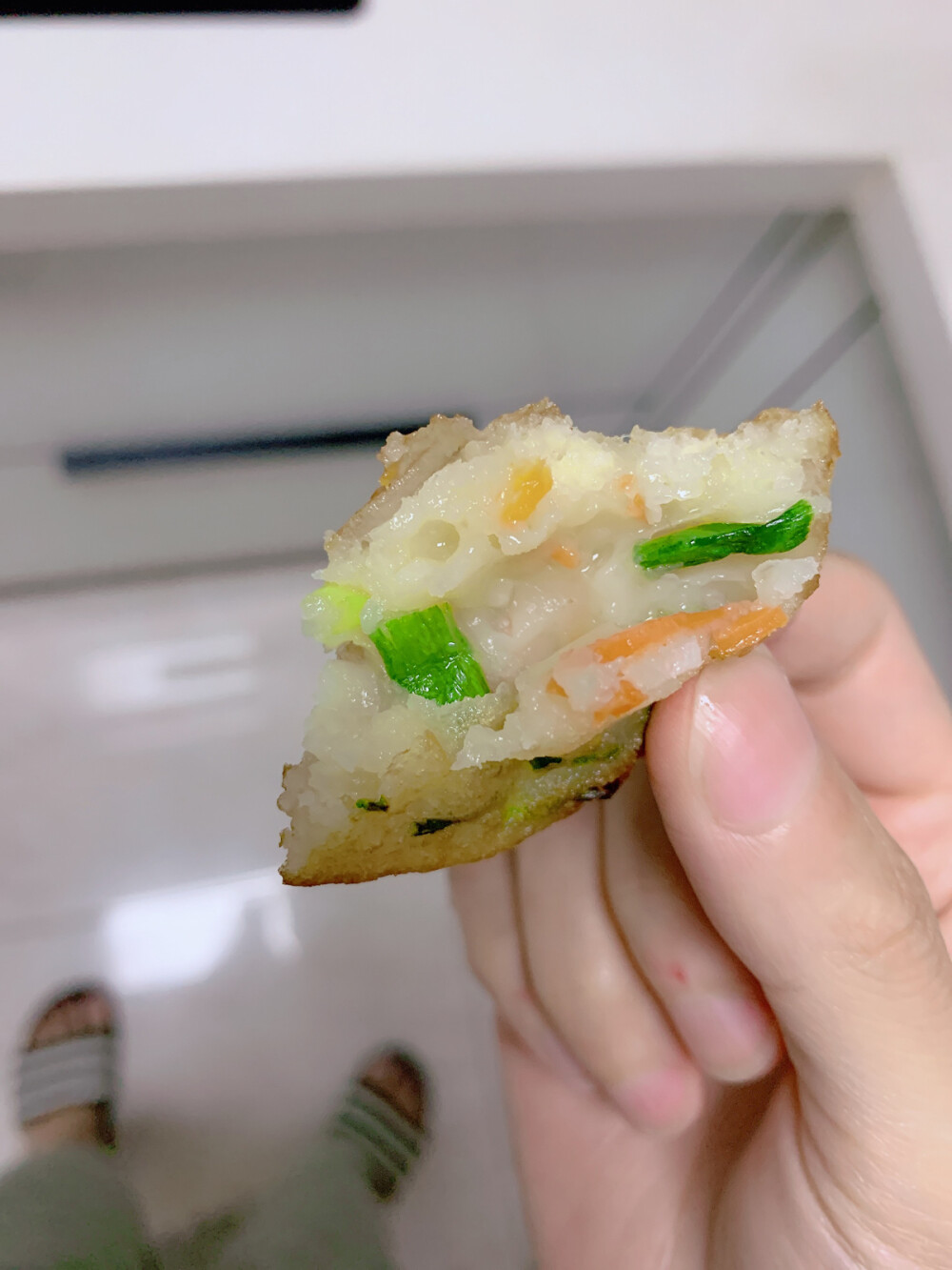 自制葱油饼