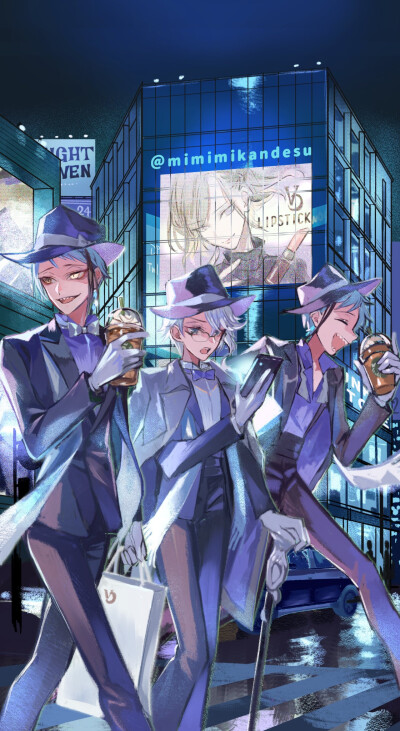 jade，azul，Floyd（海底寮）