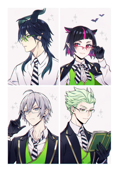 malleus，lilia，sliver，sabek（龙寮）