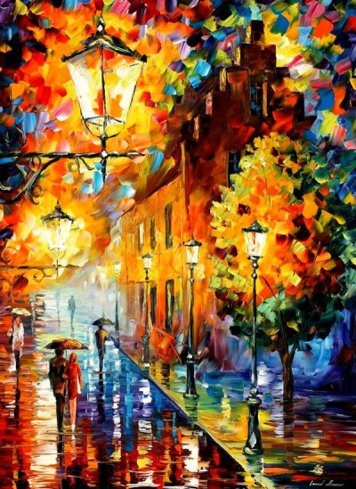 Leonid Afremov 油画系列