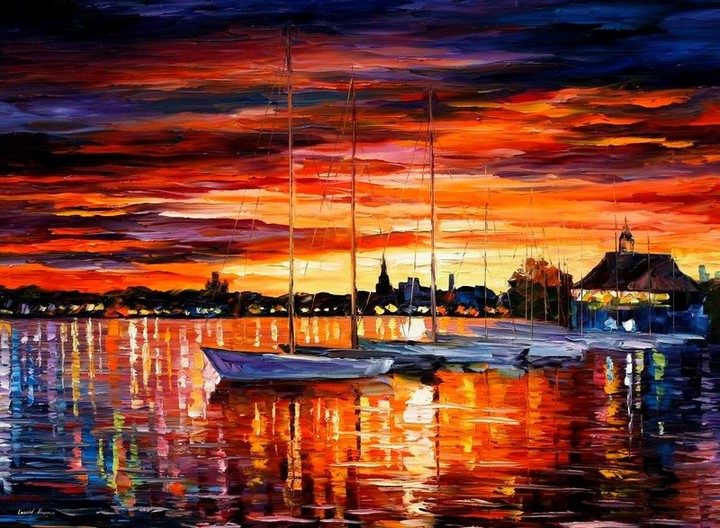 Leonid Afremov 油画系列