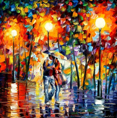 Leonid Afremov 油画系列