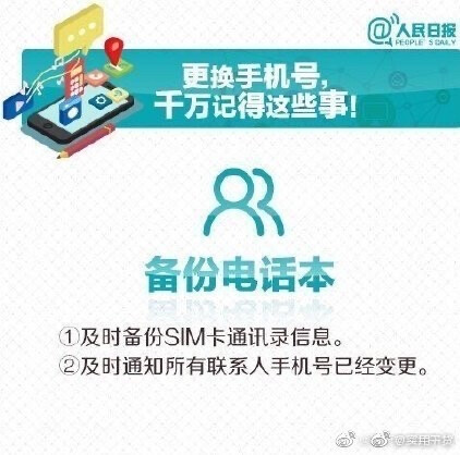 更换手机号的处理方法