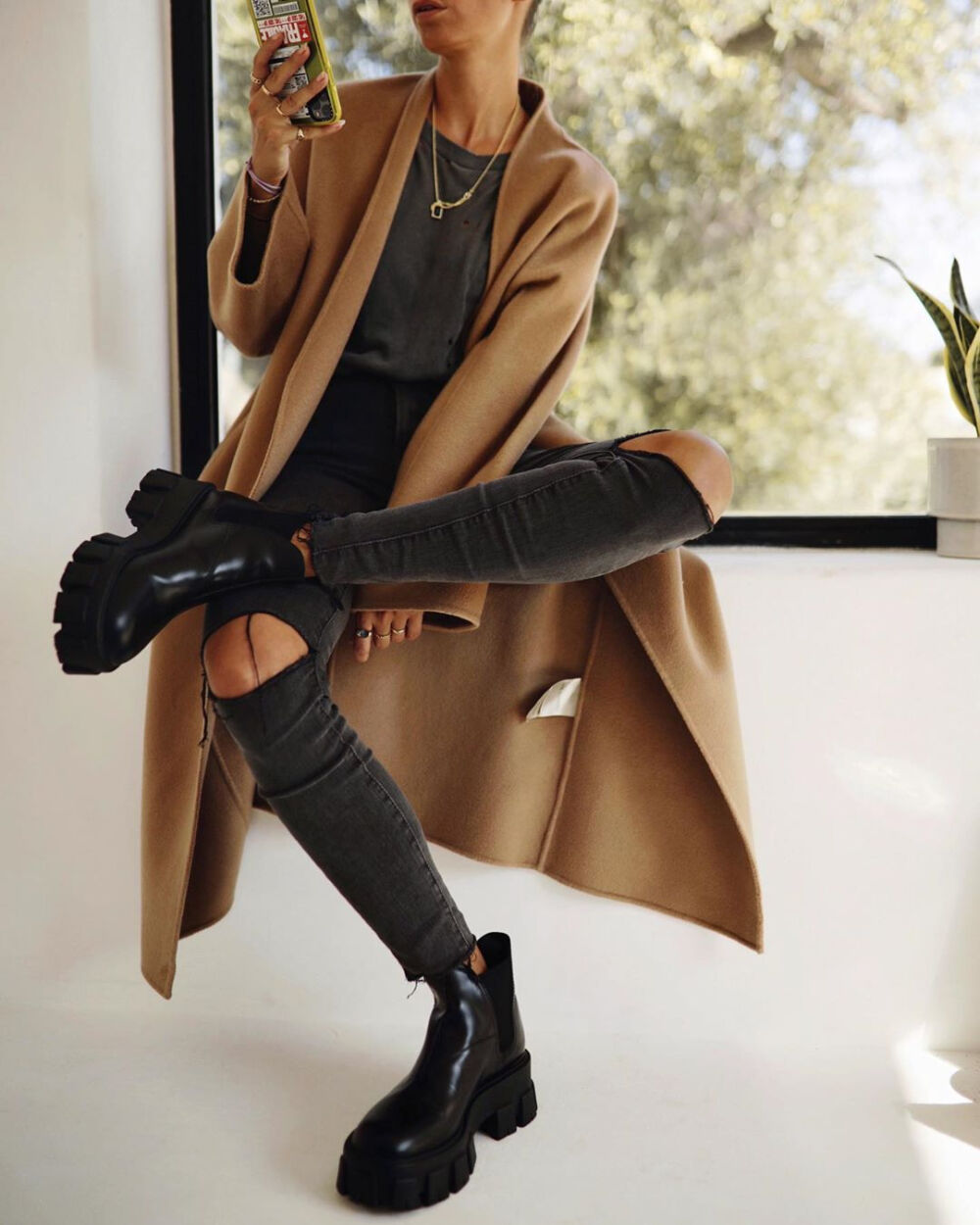 街拍欧美博主时尚ins