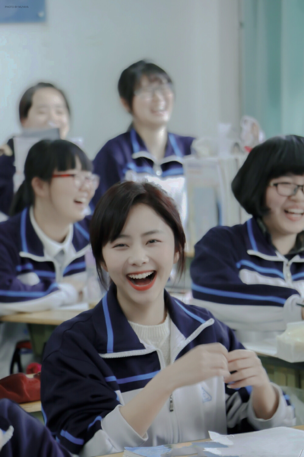 谭松韵。
cr：沐鸭鸭_