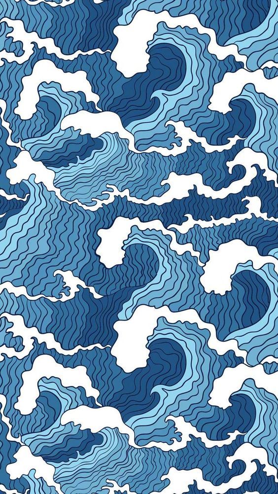 水波纹样