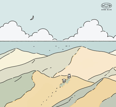 cr.aube.blue 治愈风背景图