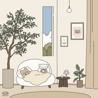 cr.aube.blue 治愈风背景图