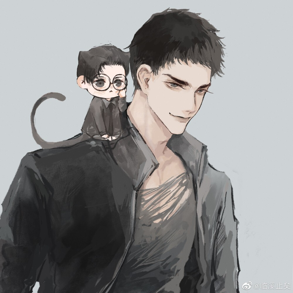 男团和他的猫
画师lof：临溪止矣