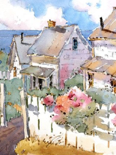 ·彩插集·
童话小镇| 美国水彩画家 Joyce Hicks ​ ​​​