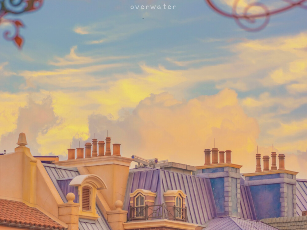 云朵说，暖暖的阳光，我帮你存好了•͈ᴗ•͈ ☀️
「上海.迪士尼.pad壁纸」
©overwater