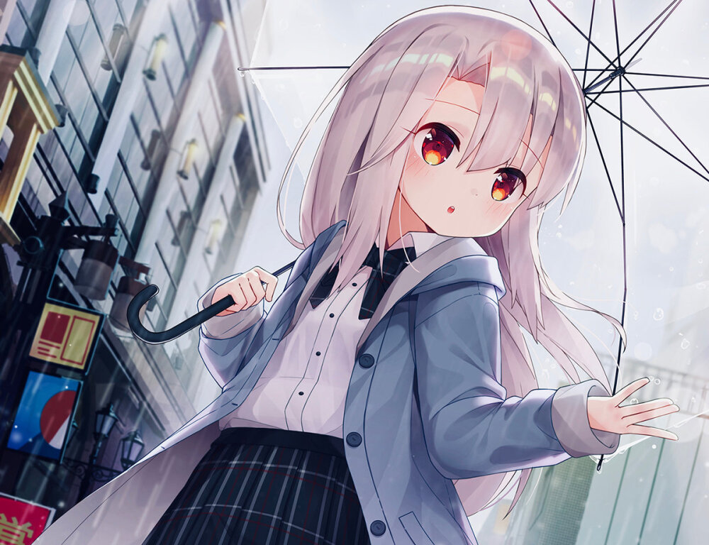 动漫女生iPad壁纸电脑壁纸/背景图