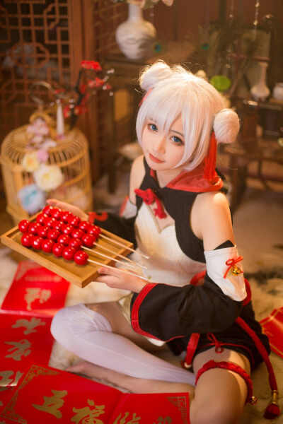 新年快乐！崩坏学园德丽莎cosplay