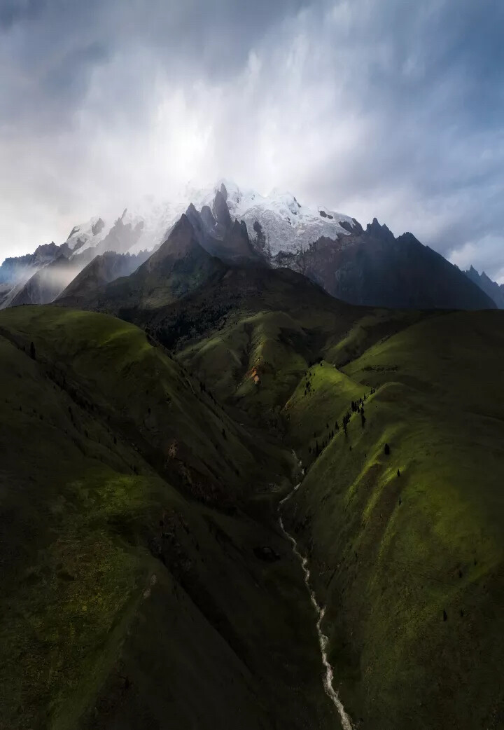 意境的屏幕背景