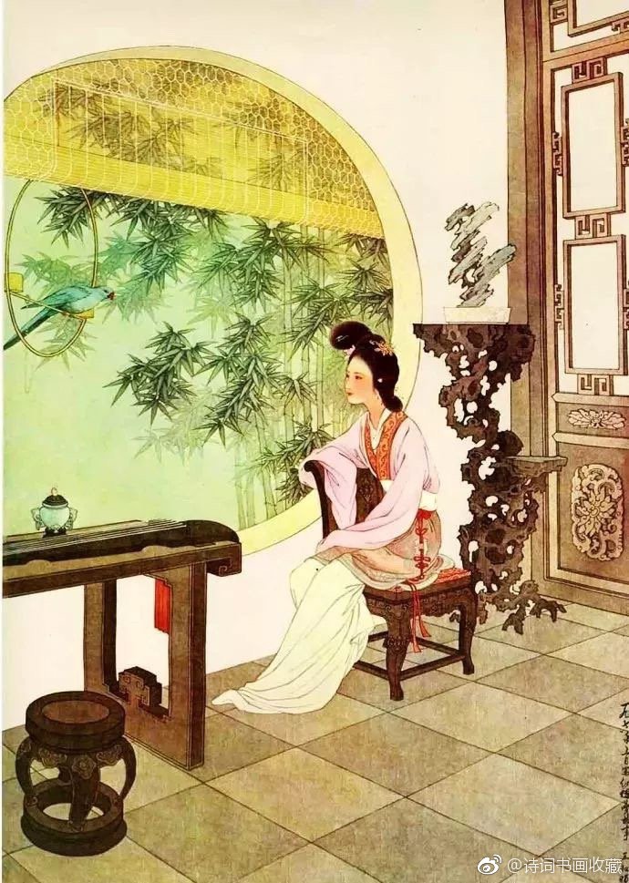 王叔晖的工笔重彩画九美图欣赏
王叔晖 ( 1912.8 -1985.7 )，字郁芬，祖籍浙江绍兴，生于天津，是现代著名工笔重彩人物女画家。1949年参加工作，历任出版总署美术科员，新华书店总管理处美术室图案组组长，人民美术出版社连环画创作组组长、专业画家。王叔晖画出了“虽是照人的明艳，却不飞扬妖治；是低眉垂袖，璎珞矜严”的东方女性美，那是充满了人格力量的外在美和内在美的结合。