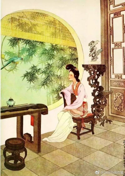 王叔晖的工笔重彩画九美图欣赏
王叔晖 ( 1912.8 -1985.7 )，字郁芬，祖籍浙江绍兴，生于天津，是现代著名工笔重彩人物女画家。1949年参加工作，历任出版总署美术科员，新华书店总管理处美术室图案组组长，人民美术出…