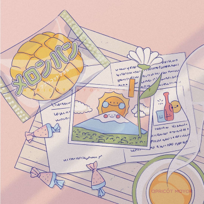 cr.apricotmayor 食物绘画