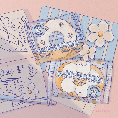 cr.apricotmayor 食物绘画