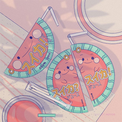 cr.apricotmayor 食物绘画