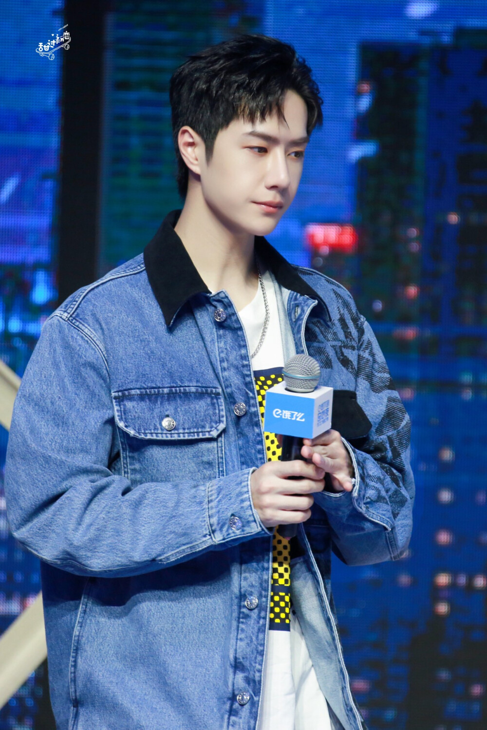 201012 饿了么见面会 @UNIQ-王一博 cr:logo