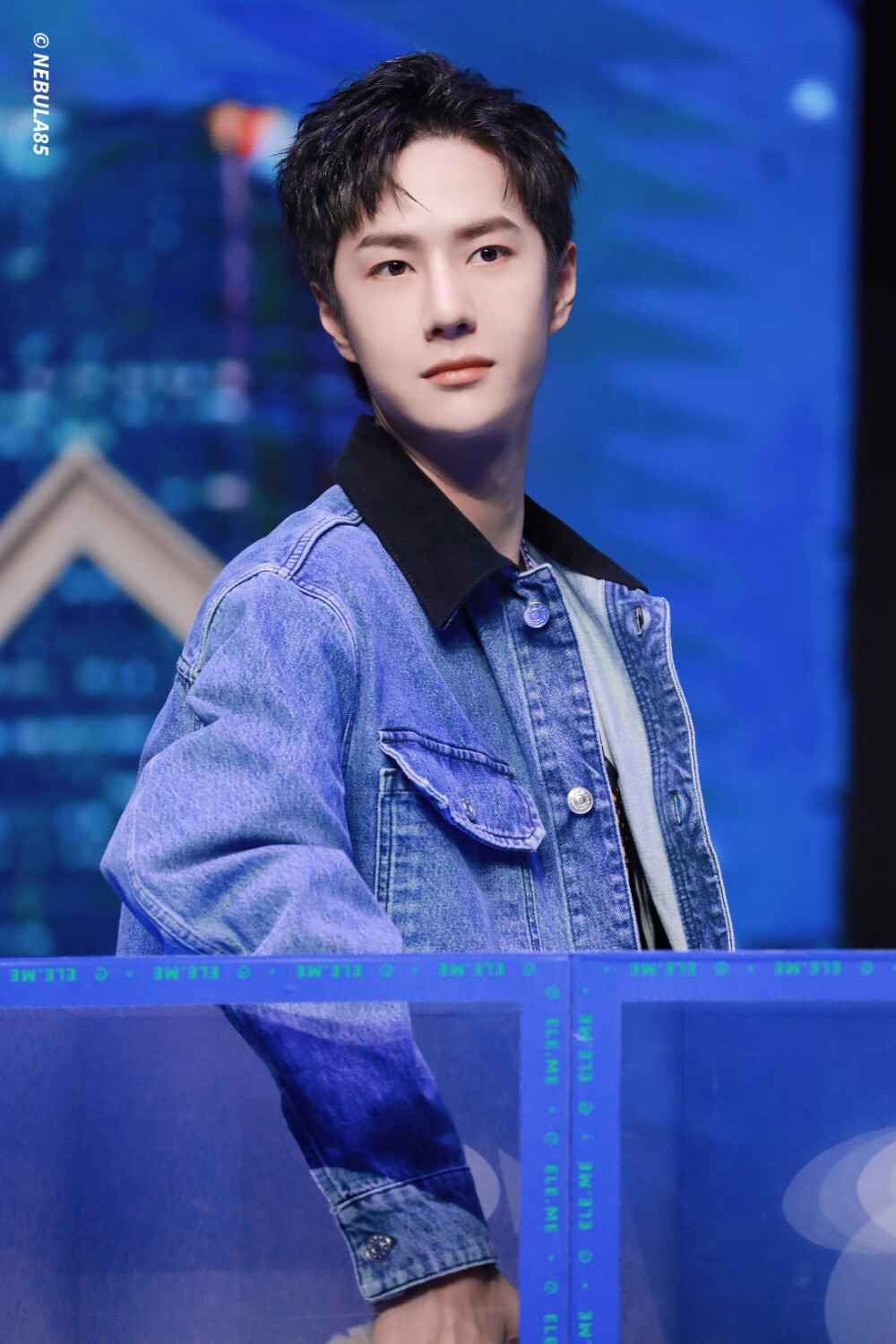 201012 饿了么见面会 @UNIQ-王一博 cr:logo