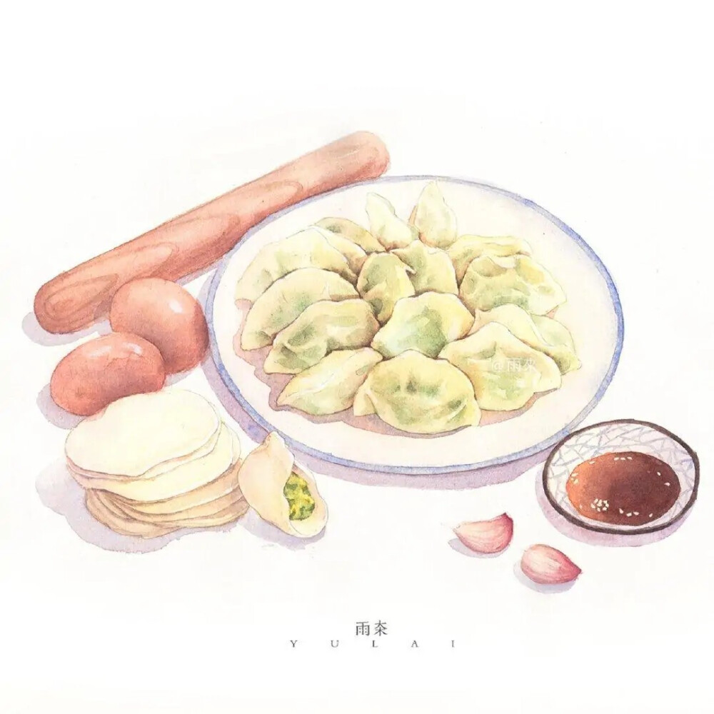 美食插画