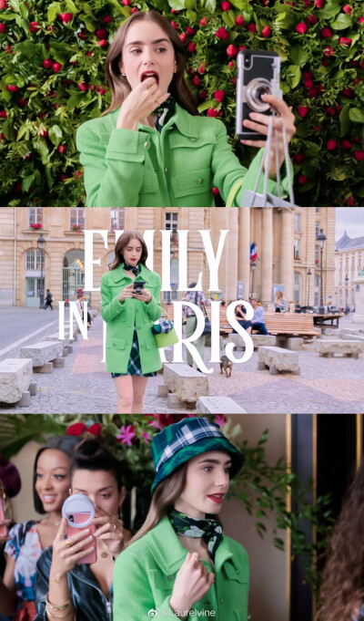 Lily Collins
Emily in Paris / 艾米丽在巴黎 (2020)
S01E05 S01E06
[weibo@Laurelvine]