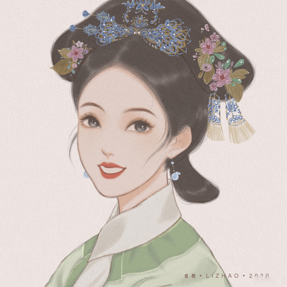 清朝女头