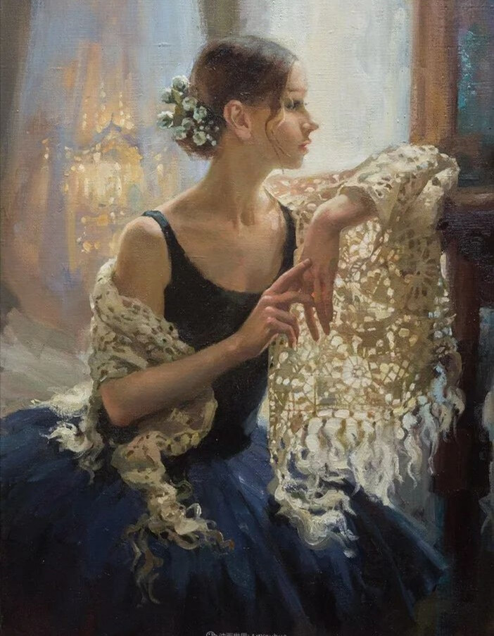 她油画里的芭蕾,又仙又美阿纳斯塔西娅·… - 堆糖,美图壁纸兴趣社区