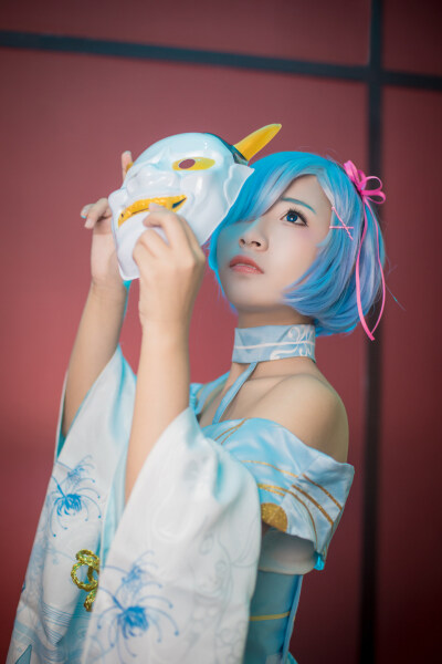 Re从零开始的异世界生活雷姆Cosplay，雷姆最喜欢姐姐了