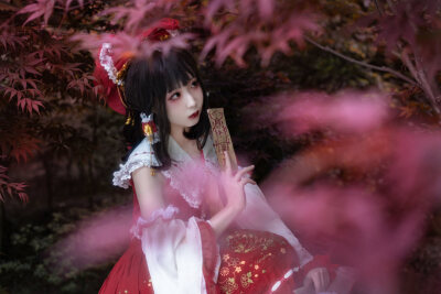 东方project博丽灵梦cosplay