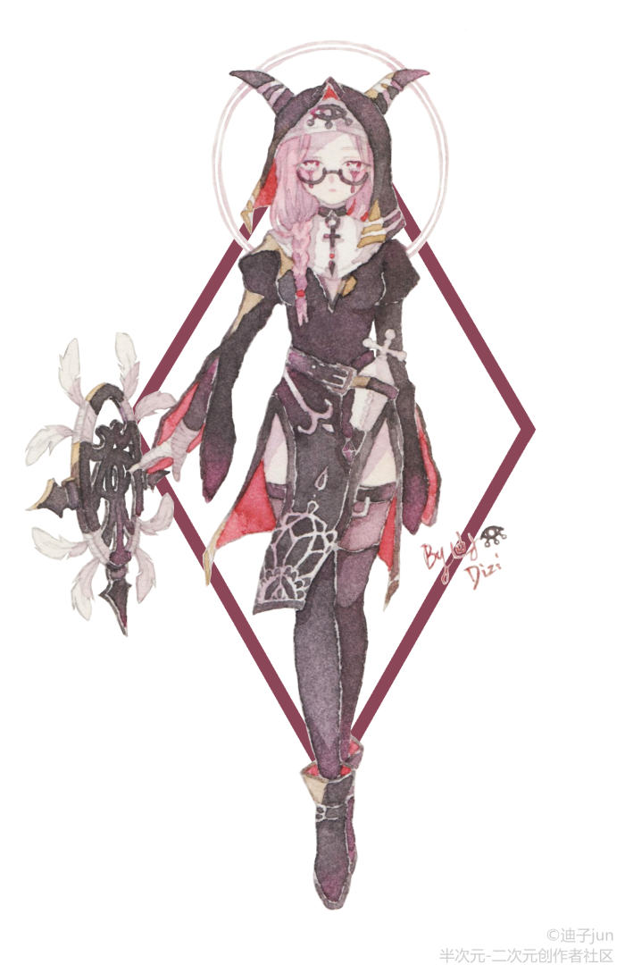 水彩版第五人格