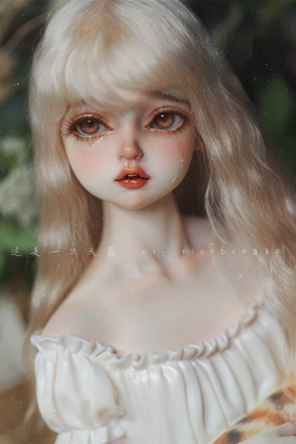 娃娃bjd妆师这是一只天霸图源微博