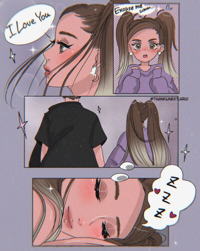 ariana grande a妹 欧美女歌手 diva 美女 手绘 插画 女头 壁纸 可爱 日系 真人芭比 rain on me illustration ins